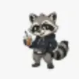 Carteira NoPa Raccoon​⁠