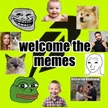 Portafoglio welcome the memes