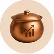 Copper pot of wealth-Wallet