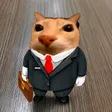 Cat in a suit-Wallet