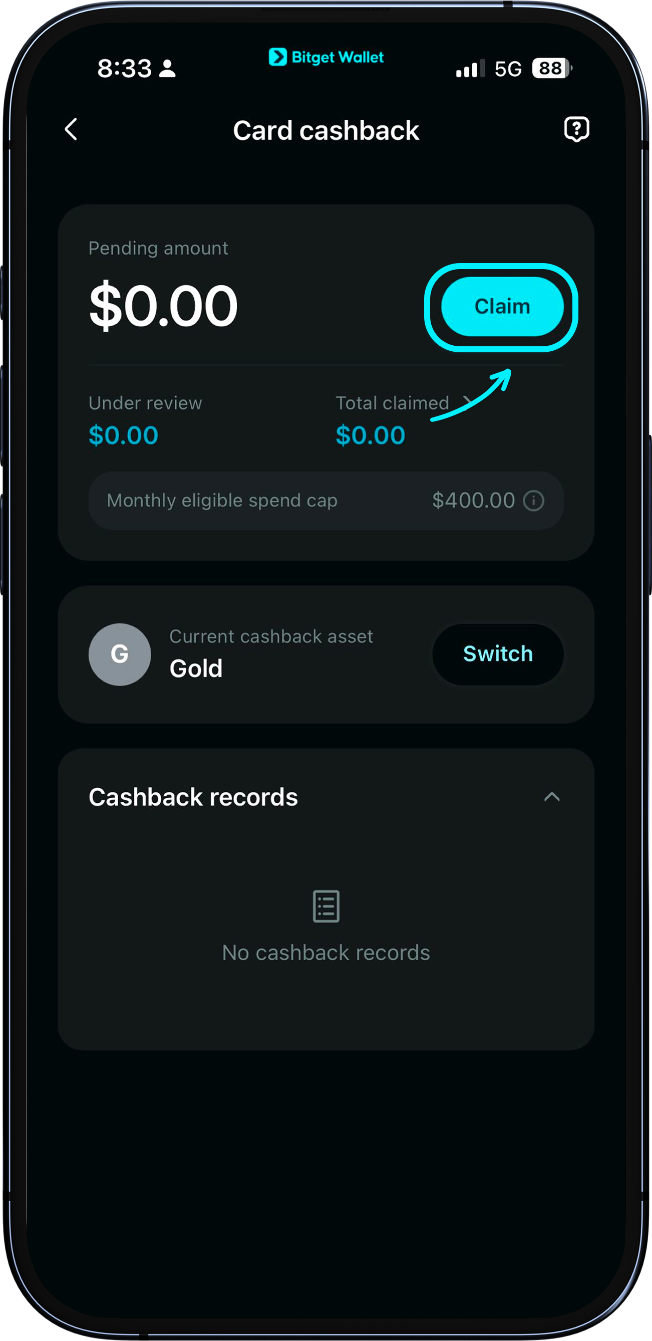 Wie verdiene und beanspruche ich Assetback?