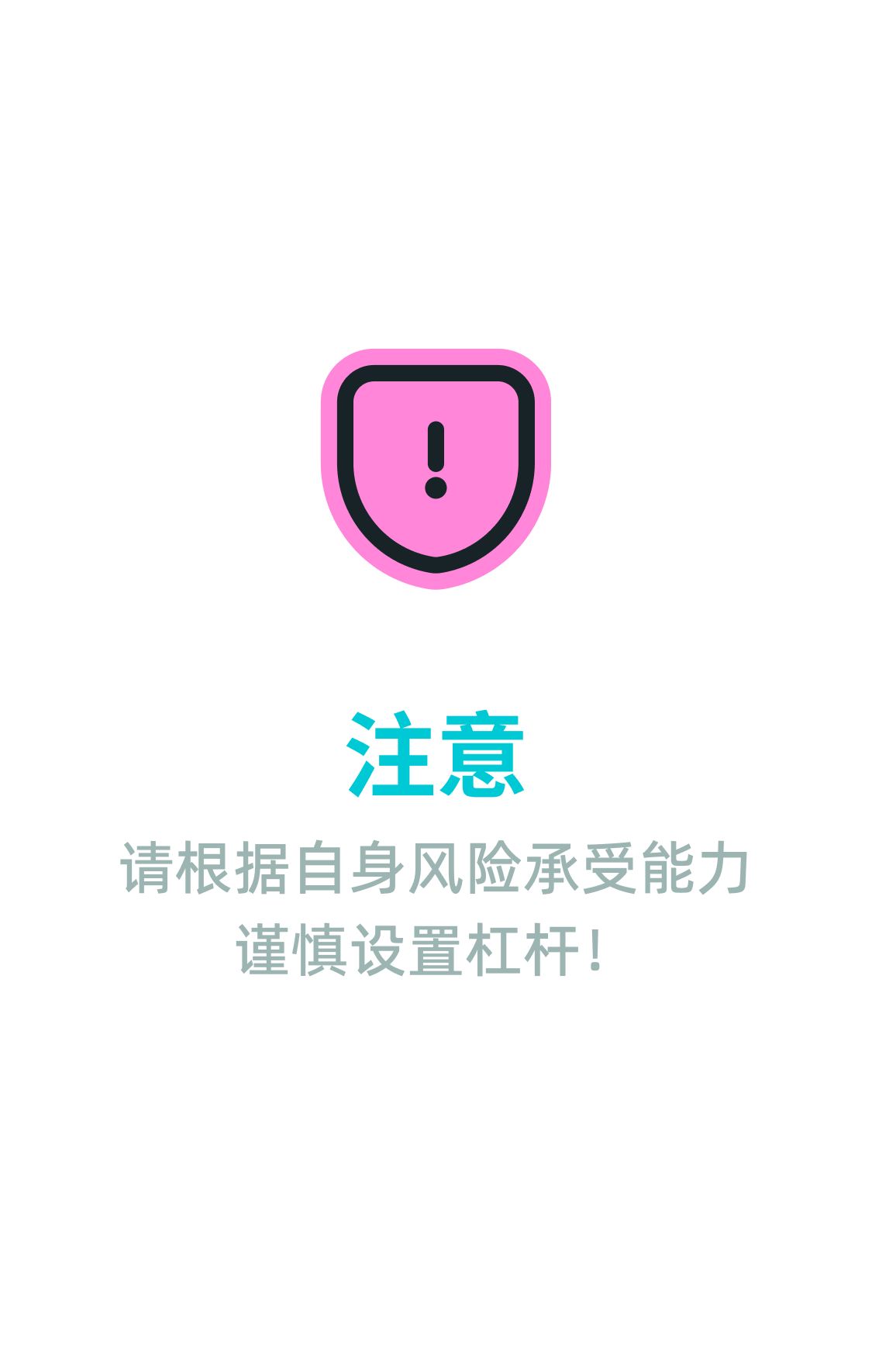 设置杠杆