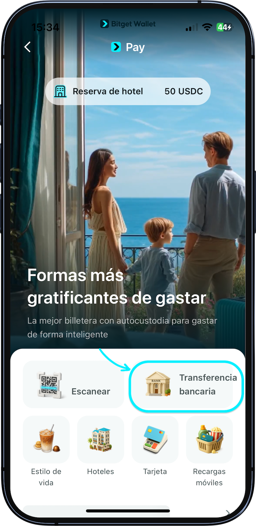 Inicia tu transferencia