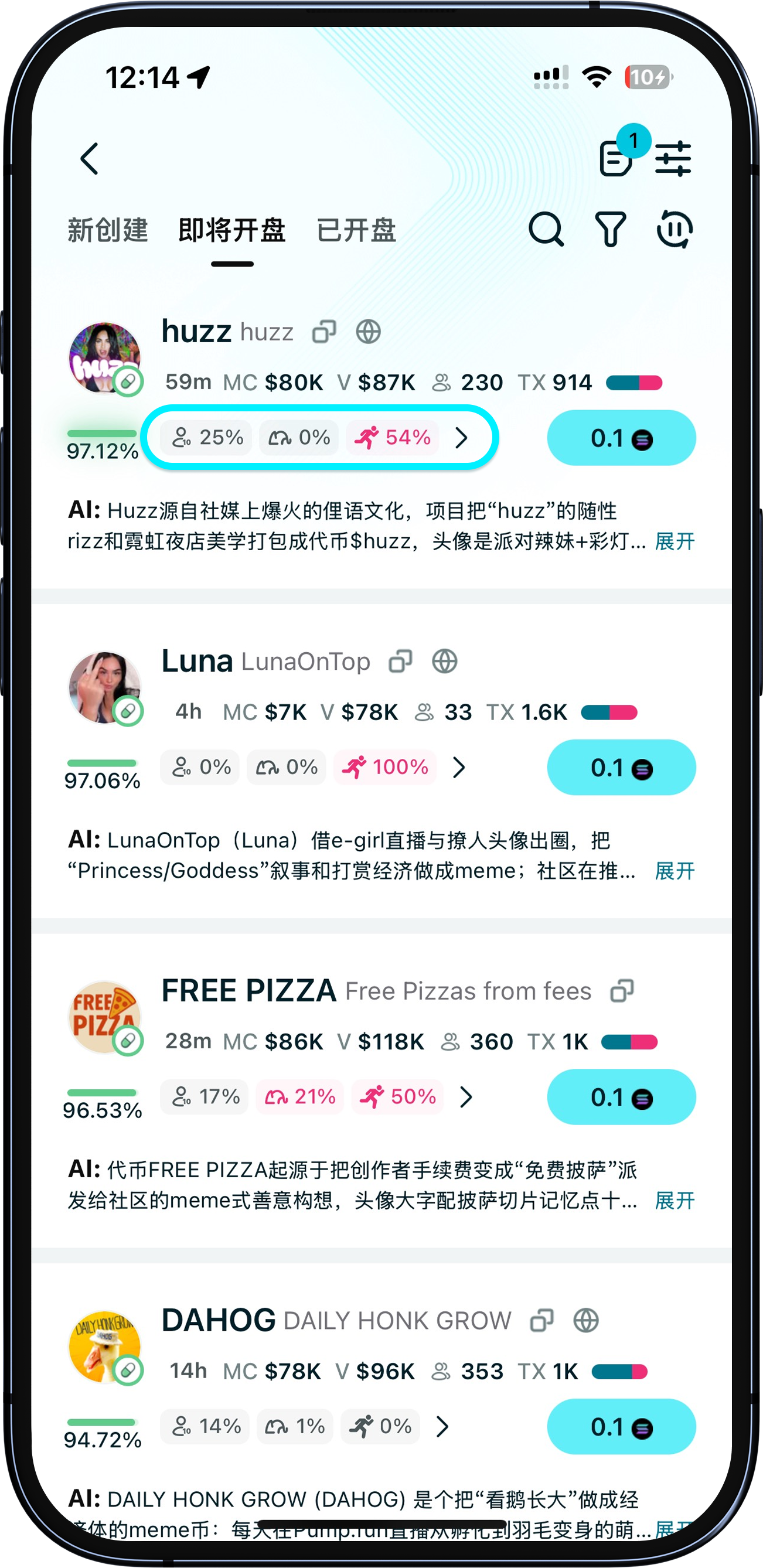 了解筹码结构与风险指标