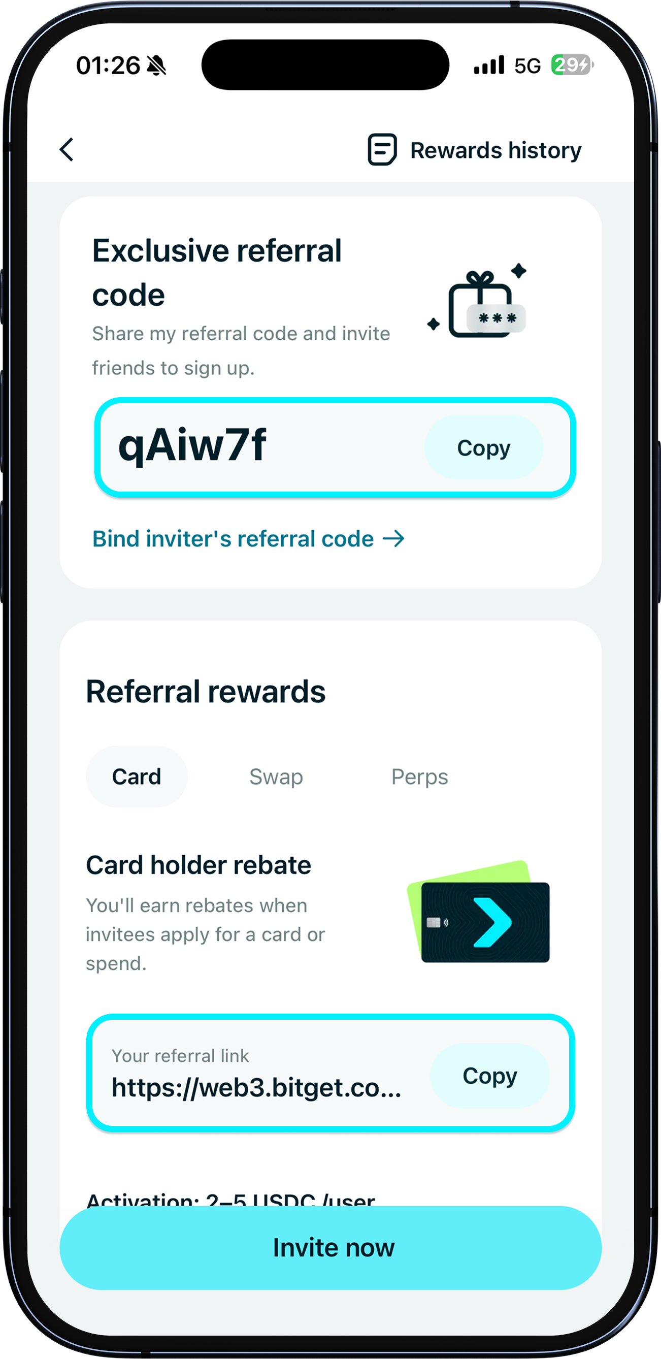 كيفية دعوة الأصدقاء والربح ببطاقة Fiat24