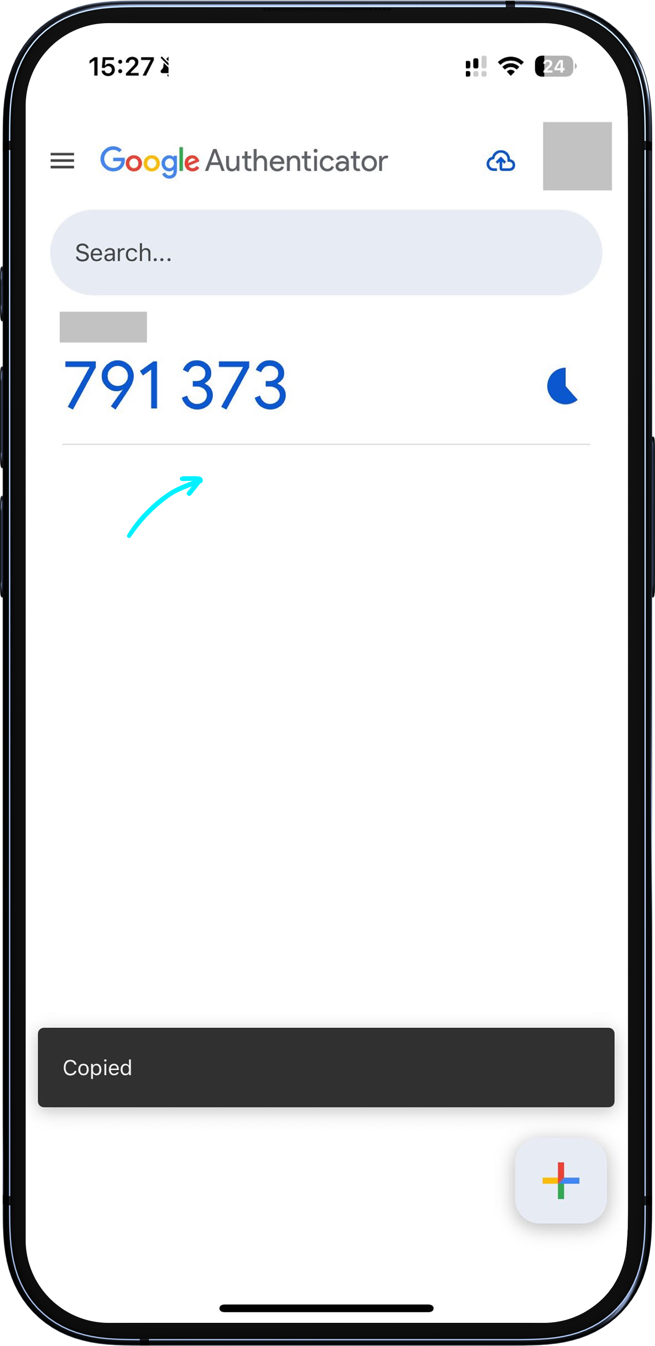Vous ne trouvez pas votre code Google Authenticator ?